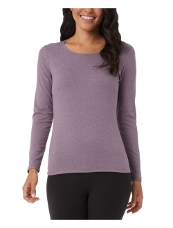 Women's Scoop-Neck Long-Sleeve Top