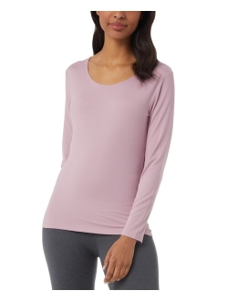 Women's Scoop-Neck Long-Sleeve Top