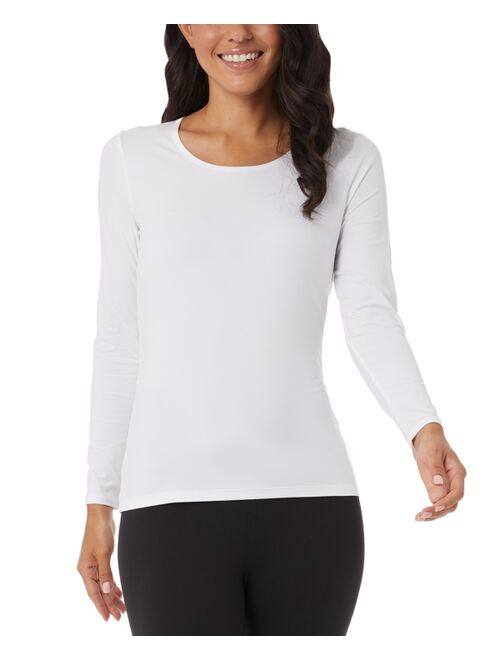 32 Degrees Women's Scoop-Neck Long-Sleeve Top