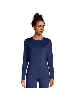 lands end Petite Lands' End Thermaskin Heat Crewneck Undershirt