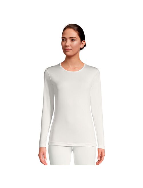 lands end Petite Lands' End Thermaskin Heat Crewneck Undershirt