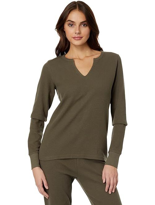 PACT Thermal Waffle Henley