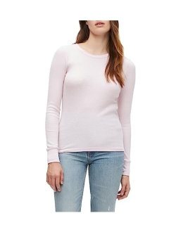 Michael Stars Womens Juliet Thermal Tee