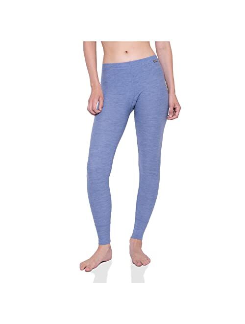 MERIWOOL Womens Base Layer Bottoms - Lightweight Merino Wool Thermal Pants