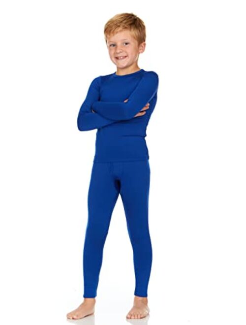 Thermajohn Boys Thermal Underwear Set for Kids Long Johns Underwear for Boys Thermal Top and Bottom Set for Winter