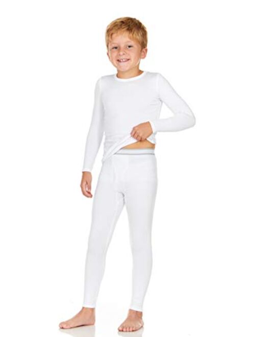 Thermajohn Boys Thermal Underwear Set for Kids Long Johns Underwear for Boys Thermal Top and Bottom Set for Winter