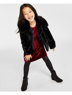 Mommy and Me Toddler & Little Girls Faux-Fur Coat, Created for Macy's