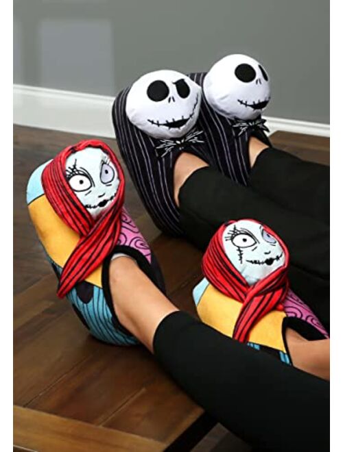 Ground Up Nightmare Before Christmas Jack Skellington Slippers for Adults