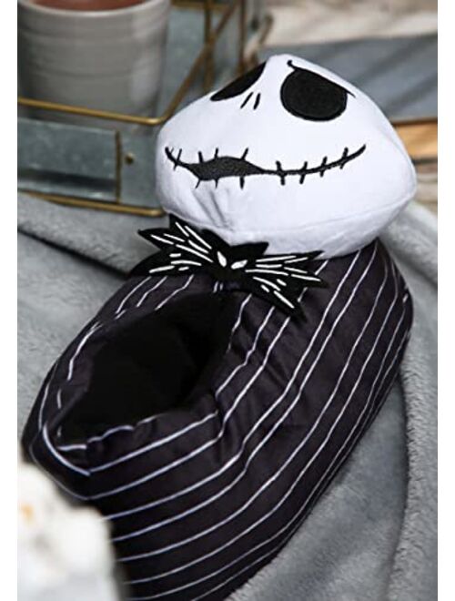 Ground Up Nightmare Before Christmas Jack Skellington Slippers for Adults