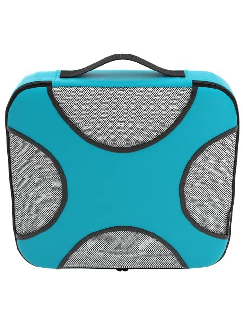 Shacke Pak - 5 Set Packing Cubes - Travel Organizers with Laundry Bag (Aqua Teal)