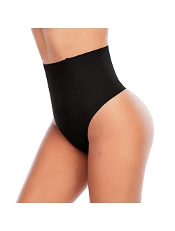 Tummy Control Thong Shapewear for Women Seamless Shaping Thong Panties Body Shaper Underwear