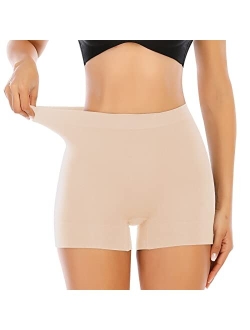 Womens Seamless Shaping Boyshorts Panties Tummy Control Underwear Slimming Shapewear Shorts