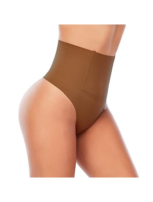 Werena Womens Thong Shapewear Mid to High Waisted WN0017