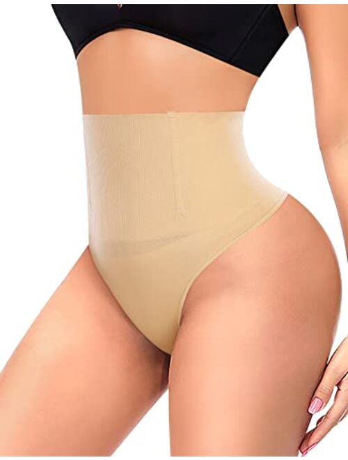 Werena Womens Thong Shapewear Mid to High Waisted WN0017