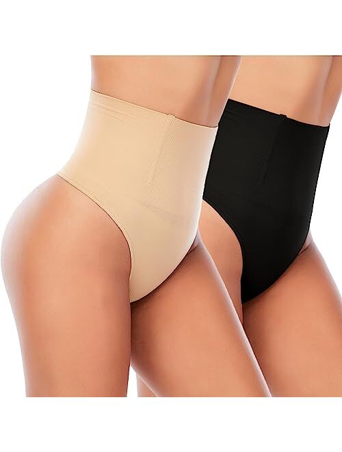 Werena Womens Thong Shapewear Mid to High Waisted WN0017