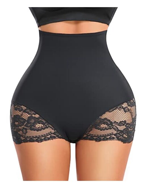 Werena Tummy Control Shapewear Panties for Women High Waisted Body Shaper Shaping Underwear Slimming Panty Girdle