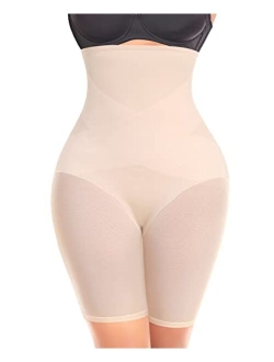 Tummy Control Shapewear Shorts for Women High Waisted Body Shaper Underwear Shaping Shorts Slip Shorts Under Dresses