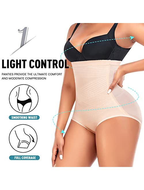 Werena Tummy Control Shapewear Panties for Women High Waist Cincher Shaping Underwear Body Shaper Girdle Gurdal