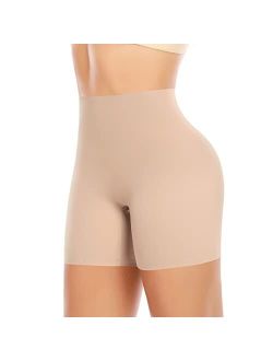 Seamless Shaping Boyshorts Panties for Women Slip Shorts Under Dress Tummy Control Shapewear Shorts Underwear