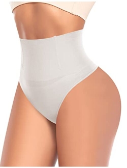 Tummy Control Thong Shapewear for Women Seamless High Waist Shaping Underwear Body Shaper Panties Girdle