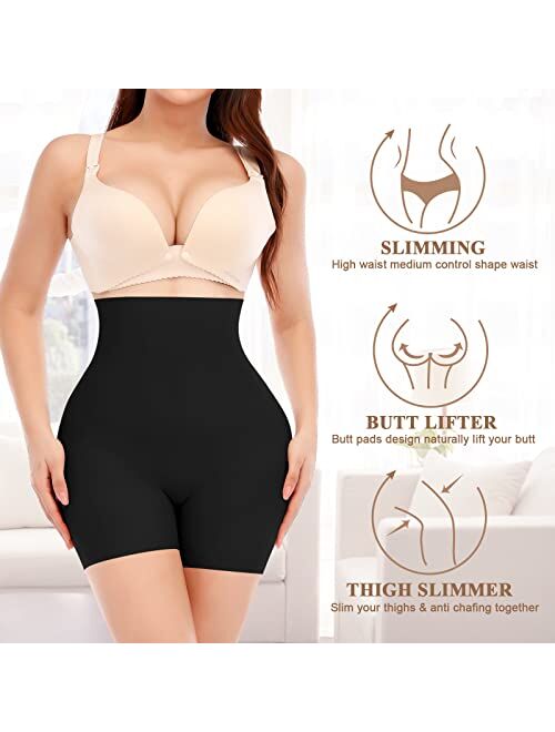 Werena Butt Lifter Panties for Women Padded Underwear Seamless Booty Pads Enhancer Shapewear Butt Lifting Panty