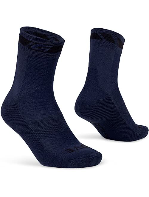 GripGrab Winter Thermal Merino Wool Cycling Socks Warm Bike Socks Padded Thick Cycling Socks Cold Weather Cycling Socks