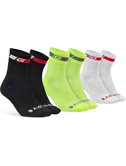 Classic Regular Cut Summer Cycling Socks Single & Multipack Bicycle Socks Coolmax Spinning Indoor Cycling Socks