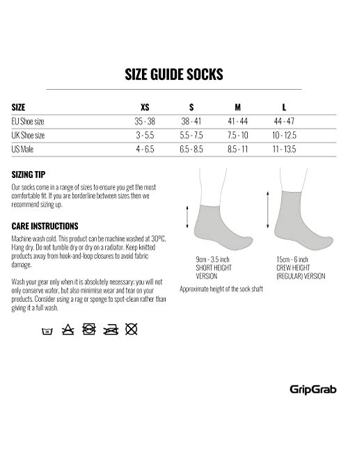 GripGrab Lightweight SL Performance Summer Cycling Socks Eyecatching 2 Lengths Road Mountain Gravel Bike Indoor Cycling Socks