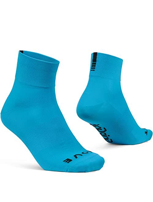 GripGrab Lightweight SL Performance Summer Cycling Socks Eyecatching 2 Lengths Road Mountain Gravel Bike Indoor Cycling Socks