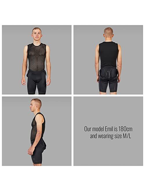 GripGrab 3-Season Sleeveless Cycling Base Layer High-Performance Mesh Bicycle Undershirt Spring Summer Compression Vest