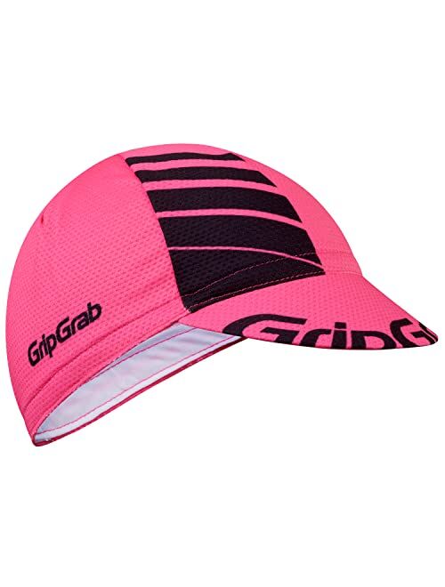 GripGrab Lightweight Summer Cycling Cap UV-Protection Under-Helmet Visor Mesh Hat Thin Breathable SPF Bicycle Headwear