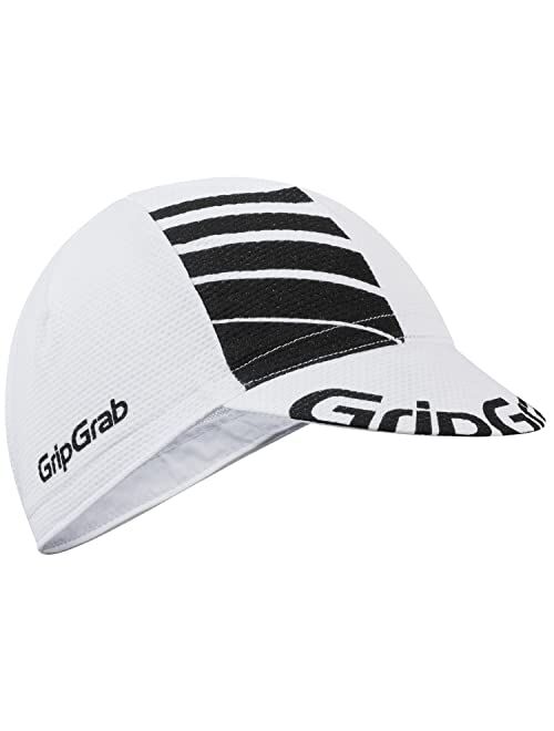 GripGrab Lightweight Summer Cycling Cap UV-Protection Under-Helmet Visor Mesh Hat Thin Breathable SPF Bicycle Headwear