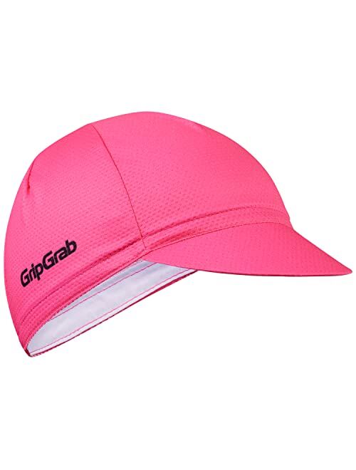 GripGrab Lightweight Summer Cycling Cap UV-Protection Under-Helmet Visor Mesh Hat Thin Breathable SPF Bicycle Headwear