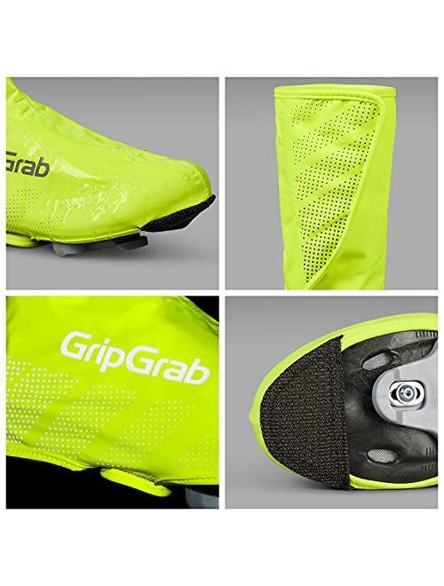 GripGrab Ride Waterproof Road Bike Cycling Overshoes Thin Windproof Adjustable Bicycle Rain Protection Shoe Covers