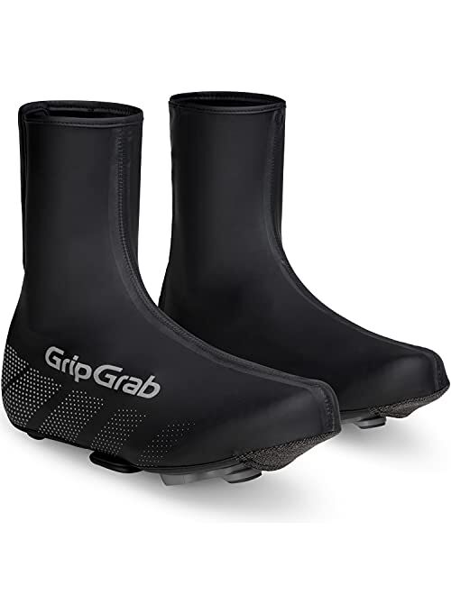 GripGrab Ride Waterproof Road Bike Cycling Overshoes Thin Windproof Adjustable Bicycle Rain Protection Shoe Covers