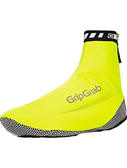 RaceAqua Road Bike Rain Aero Overshoes Waterproof Windproof Cycling Shoe-Covers Sleek Tight Fitting Gaiters