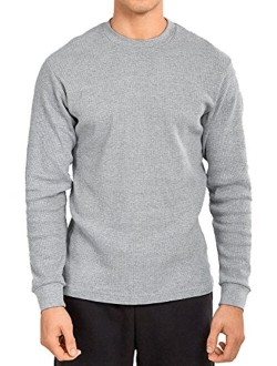 Top Pro Men's Classic Fit Waffle-Knit Heavy Thermal Shirt