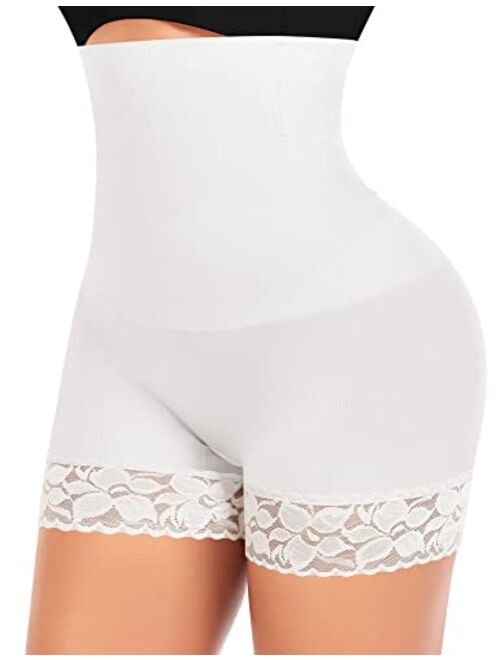 DERCA Shapewear Shorts Tummy Control for Women Shaping Boyshorts Seamless Shorts Under Dresses Body Shaper Underwear