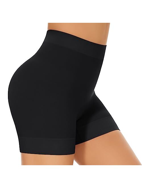 BESTENA Seamless Smooth Boyshorts Panties Slip Shorts for Under Dress Slimming Shapewear Shorts