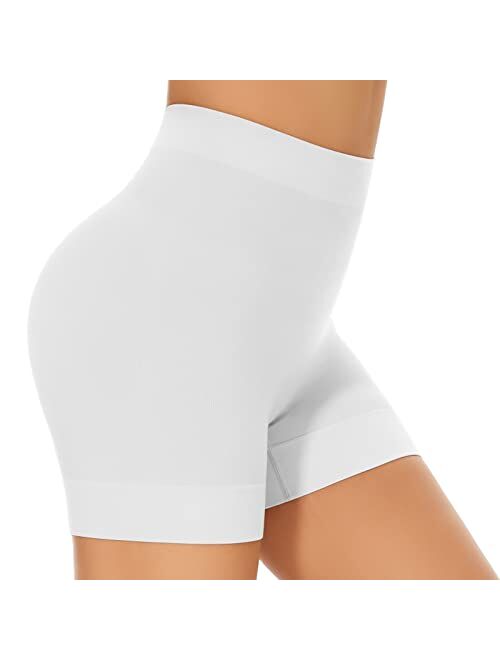 BESTENA Seamless Smooth Boyshorts Panties Slip Shorts for Under Dress Slimming Shapewear Shorts