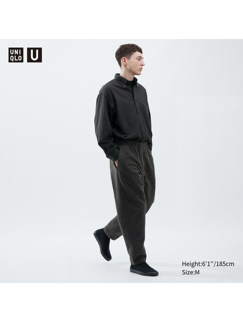 Uniqlo Fleece Jersey Sweat Track Pants