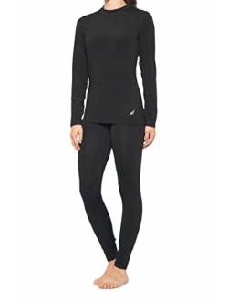 Women's Long Sleeve Long Johns Thermal Underwear Base Layer Set