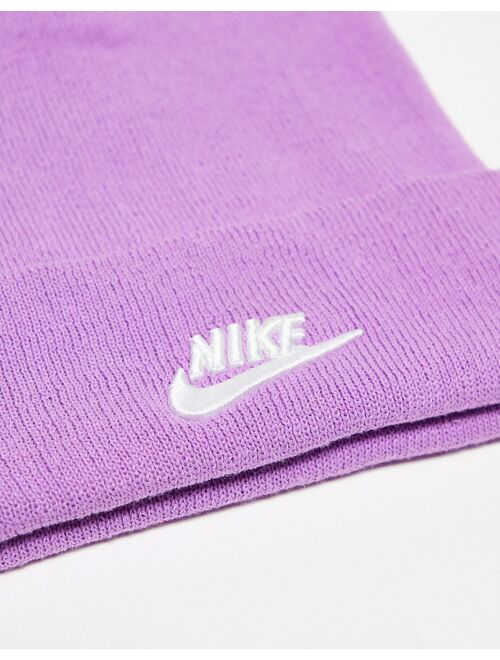 Nike beanie in purple