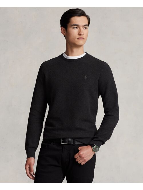 Polo Ralph Lauren Men's Textured Cotton Crewneck Sweater