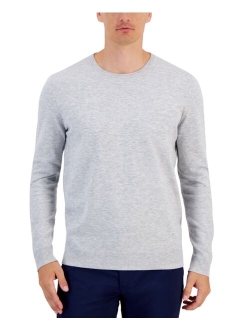 Men's Solid Crewneck Sweater, Created for Macy's