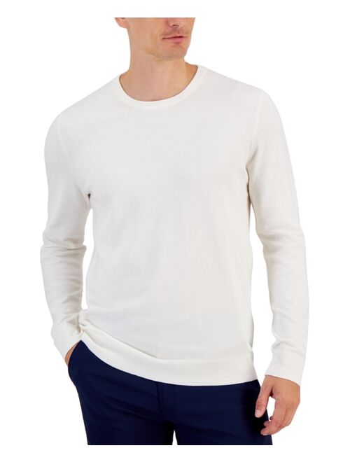 Alfani Men's Solid Crewneck Sweater, Created for Macy's