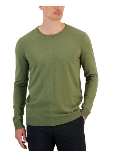 Alfani Men's Solid Crewneck Sweater, Created for Macy's