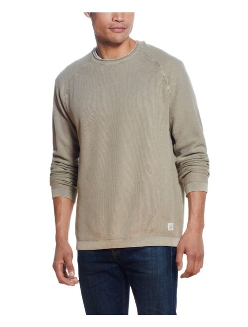 Weatherproof Vintage Men's Stonewash Long Sleeve Sweater