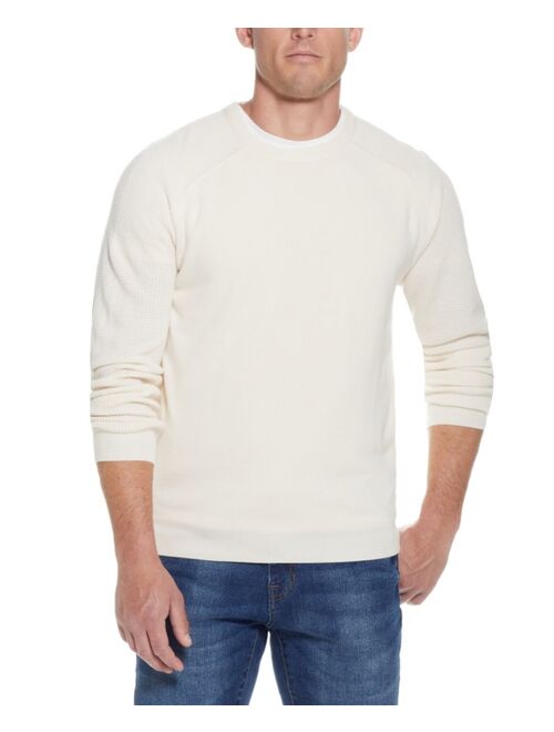 Weatherproof Vintage Men's Soft Touch Raglan Crew Neck Sweater