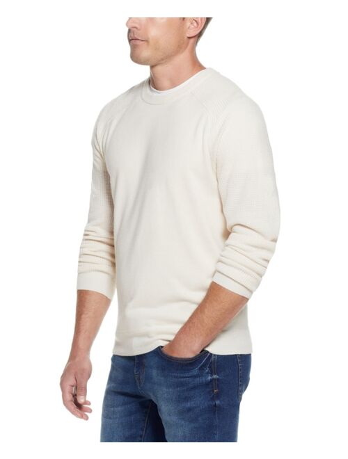 Weatherproof Vintage Men's Soft Touch Raglan Crew Neck Sweater